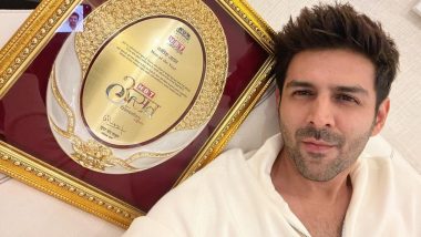 Kartik Aaryan Wins Man Of The Year Award For SatyaPrem Ki Katha, Actor Shares Pic On Social Media