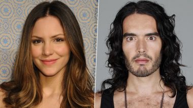 Katharine McPhee Calls Old Clip of Her Sitting on Russell Brand's Lap as 'Harmless' Amid Actor's Ongoing Sexual Assault Controversy