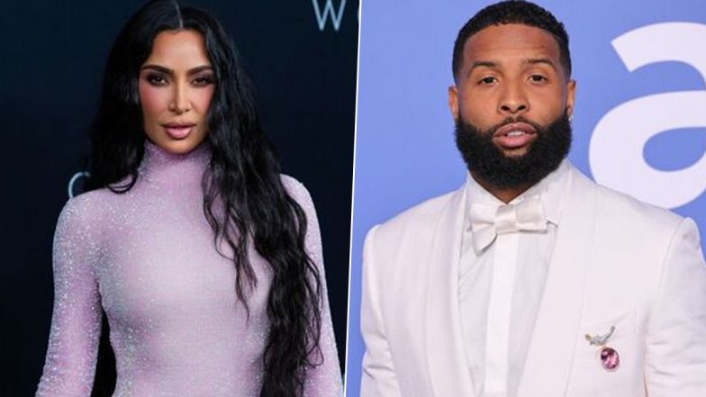 Kim Kardashian, 42, and NFL Player Odell Beckham Jr, 30, Spotted 'Hanging Out' Together - Reports