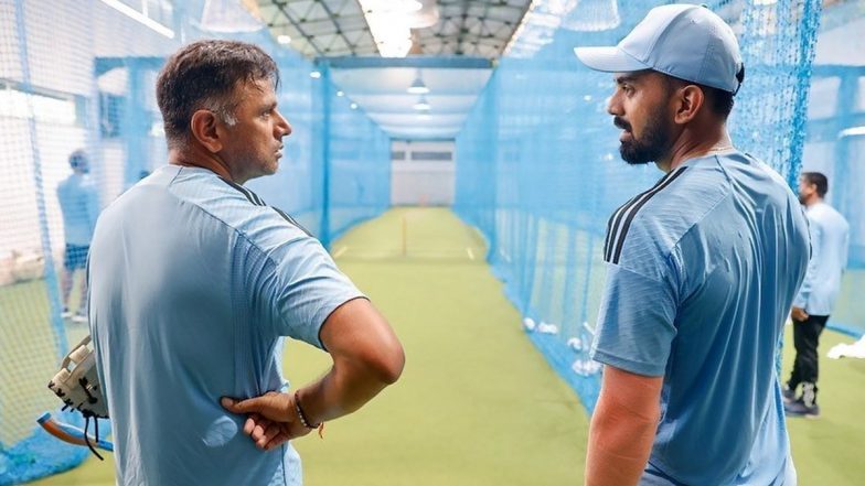 'Happiest in Blue' KL Rahul Joins Team India's Training Session, Shares Pictures of Preparation Ahead of IND vs PAK Asia Cup 2023 Super Four Match (See Post)