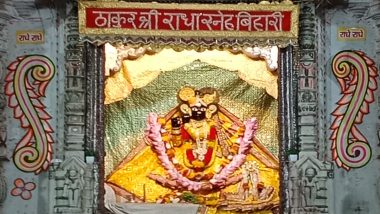 Krishna Janmashtami 2023 Live Streaming From Vrindavan: Watch Online Darshan From Banke Bihari Temple, Rasa Lila & ISKCON Celebration on Gokulashtami