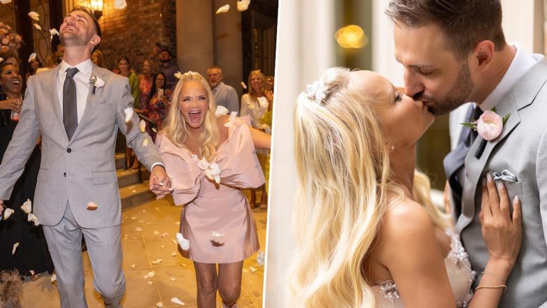Kristin Chenoweth Opts for Non-traditional Wedding Gown, Says, 'I Didn’t Want to Wear White'