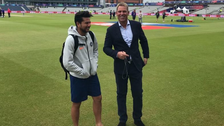 'Wishing You a Heavenly Birthday Warney' Kuldeep Yadav Pens Down Heartfelt Message For Shane Warne on His Birth Anniversary (See Post)