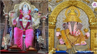 Ganesh Chaturthi 2023 Pandal Themes & Decorations: From Lalbaugcha Raja to Dagdusheth Halwai Ganpati, Check Pandals Across Maharashtra This Ganeshotsav