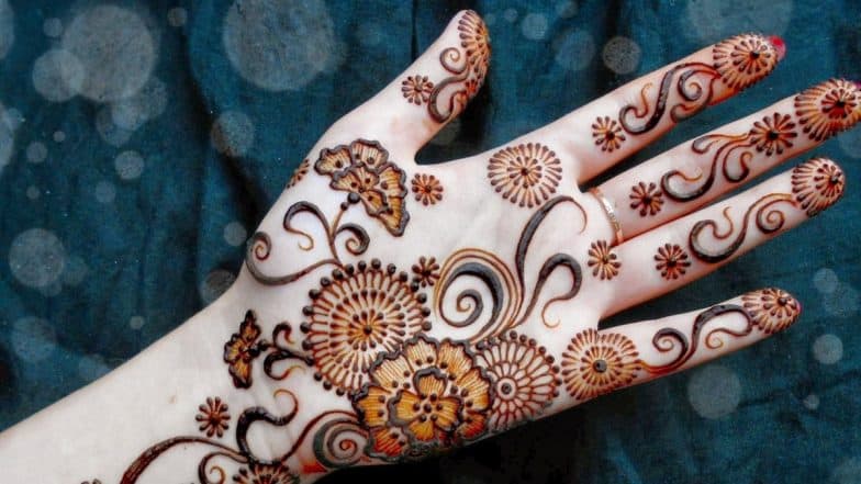 Mehndi Designs for Hartalika Teej 2023: New and Beautiful Indian and Arabic Mehandi Patterns for Front and Back Hand (Watch Videos) | ???????? LatestLY