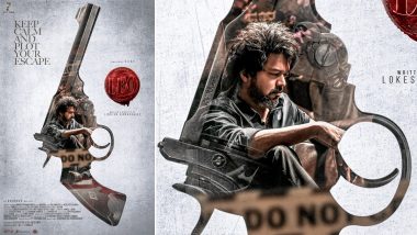 Leo: Thalapathy Vijay Looks Menacing in Kannada Poster From Lokesh Kanagaraj's Next (View Pic)