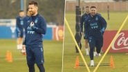 Lionel Messi Joins Argentina&rsquo;s Squad, Starts Training With Teammates Ahead of FIFA World Cup 2026 Qualifiers (Watch Video)