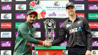 Bangladesh vs New Zealand 1st ODI 2023 Live Streaming Online on FanCode: Watch Free Telecast of BAN vs NZ Cricket Match on TV in India