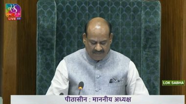 Mahua Moitra Expelled: Strict Decisions Have To Be Taken To Uphold Dignity of House, Says Lok Sabha Speaker Om Birla (Watch Videos)