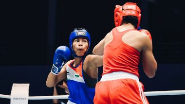 Lovlina Borgohain Secures India’s 3rd Boxing Medal, Advances to Women’s 75kg Semifinal With Victory Over South Korea’s Suyeon Seong at Asian Games 2023