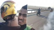 &lsquo;Aur Pollution Ka Kya?&rsquo; Fans React After Video of MS Dhoni Giving Ride to Young Cricketer on His Bike Goes Viral