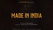 Made In India: SS Rajamouli Announces Biopic On Dadasaheb Phalke (Watch Video)