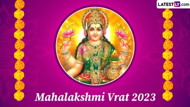 Mahalakshmi Vrat 2023 Start and End Dates: Tithi, Shubh Muhurat, Puja Vidhi and Rangoli Designs To Celebrate the Auspicious Hindu Festival