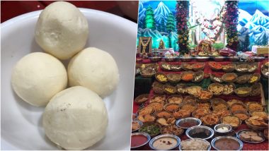 Krishna Janmashtami 2023 Bhog: From Makhan to Chappan Bhog, Delicious Preparations for the Auspicious Celebration of Gokulashtami (View Pics and Videos)