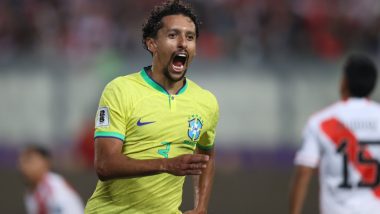 Peru 0–1 Brazil, CONMEBOL FIFA World Cup 2026 Qualifiers: Marquinhos Scores Late As Neymar and Co Register Second Consecutive Victory (Watch Goal Video Highlights)