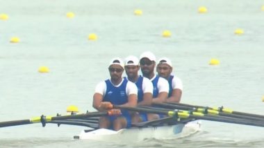Indian Men’s Quadruple Sculls Team Wins Bronze Medal at Asian Games 2023, Bags Nation’s Fifth Medal in Rowing