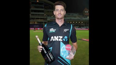 Mitchell Santner Becomes Third New Zealand Bowler to Take 100 T20 International Wickets, Achieves Feat During ENG vs NZ 4th T20I 2023