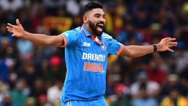 Mohammed Siraj Takes Joint Fastest Five-Wicket Haul in ODIs, Achieves Feat in 16 Deliveries During IND vs SL Asia Cup 2023 Final