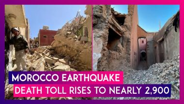 Morocco Earthquake: Death Toll Rises To Nearly 2,900, More Than 2,500 Injured; Rescue Operation Underway