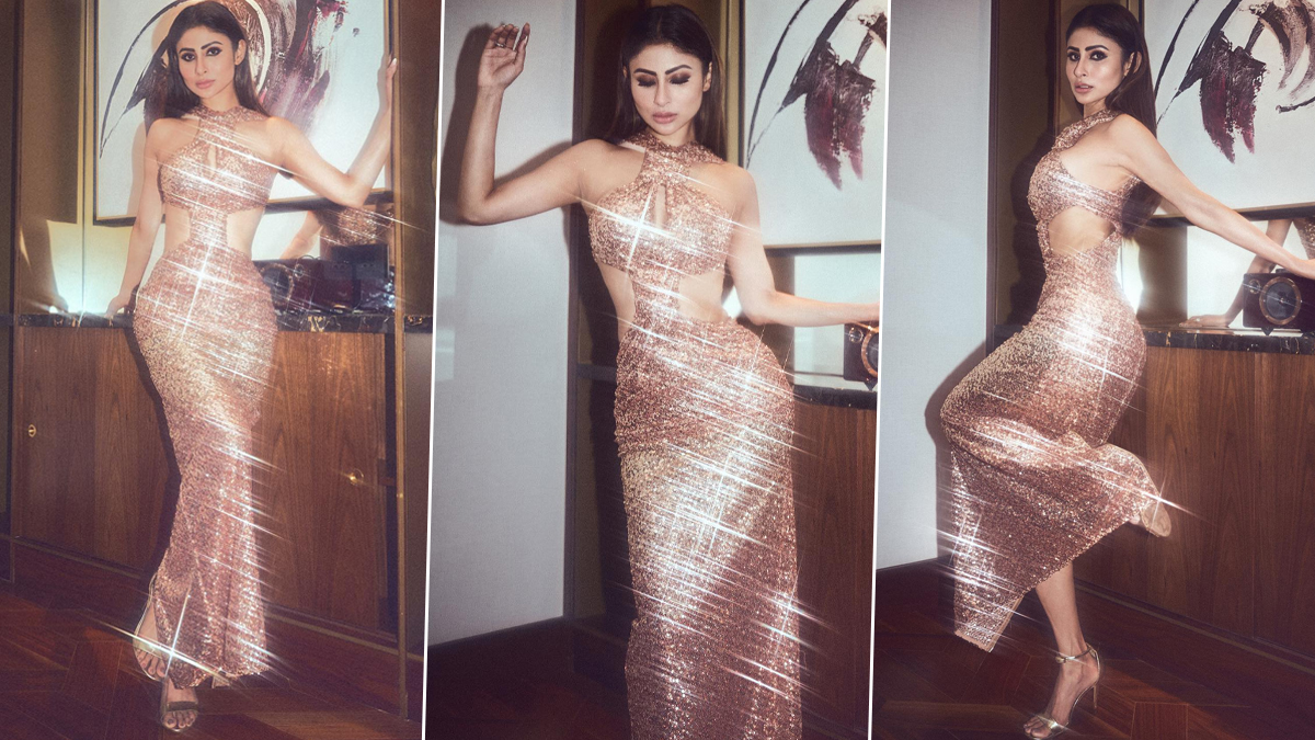 modest rose gold dress Tiana Rose Gold Gown - DM Exclusive main image 0