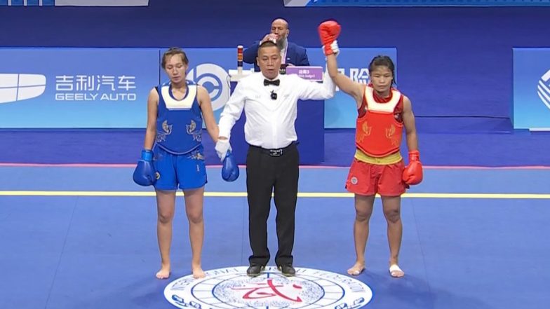 Asian Games 2023: Naorem Roshibina Devi Enters Women's Wushu Semifinal in 60 Kg Category, Confirms Bronze Medal