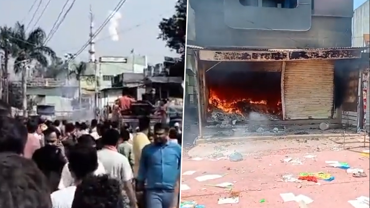 Gujarat: Nuh-Like Violence Reported in Narmada After Stones Pelted at Bajrang Dal's Yatra, Videos Surface | 📰 LatestLY
