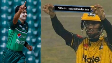 ‘Naseem Mera Shoulder Lele’ Muhammad Haris’ Tweet for Naseem Shah After Latter Misses Out on Pakistan’s ICC World Cup 2023 Squad Due to Injury