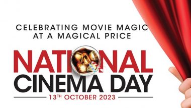 National Cinema Day on October 13 in India Will Allow Viewers to Watch Any Movie for Rs 99 Per Admission!