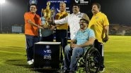 BCCI Secretary Jay Shah Unveils National Physical Disability T20 Cricket Championship 2023 Trophy in Goa