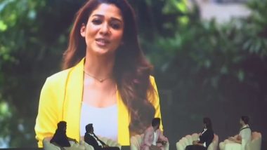 Jawan Success Meet: Nayanthara Sends A Special Virtual Message for Shah Rukh Khan and Team (Watch Video)