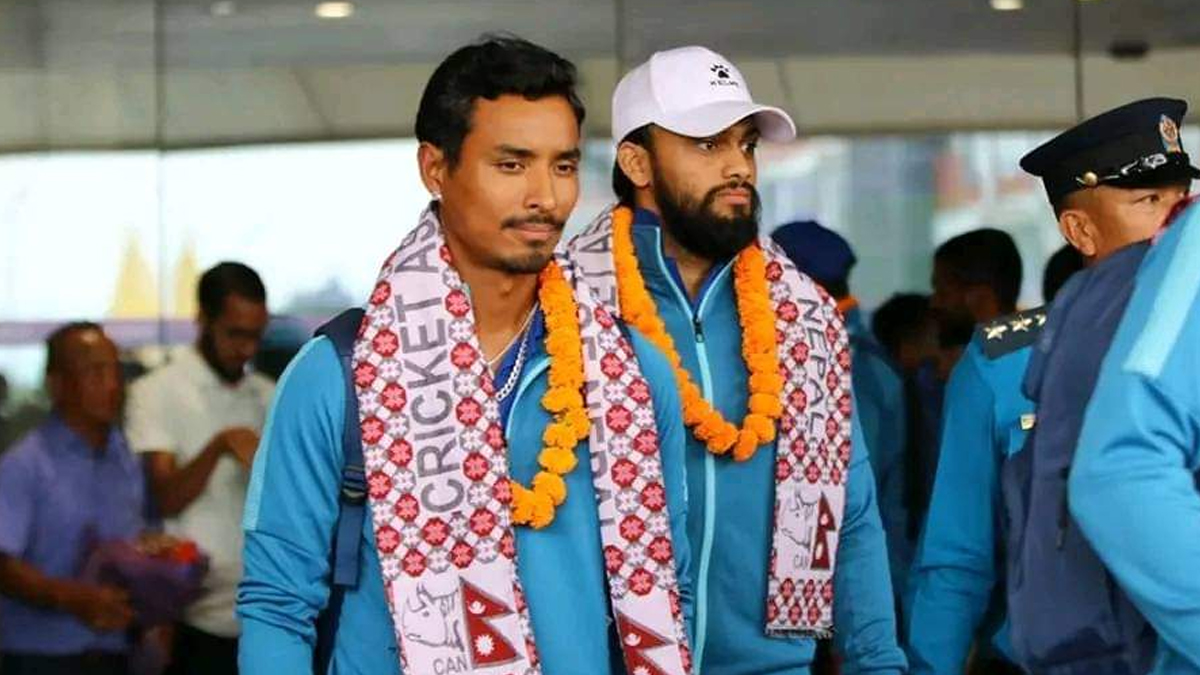 Agency News Nepal Cricket Team Receives Warm Welcome From Fans And