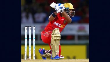 Carnage! Nicholas Pooran Smashes 51-Ball Century During Trinbago Knight Riders vs Barbados Royals CPL 2023 Match (Watch Video)