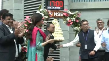 Nifty Hits 20,000 Points: Celebrations Galore at National Stock Exchange As Nifty50 Crosses All-Time High (Watch Video)