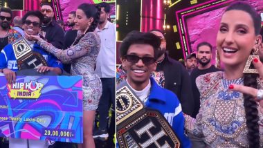 Hip Hop India Winner: Rahul Bhagat Wins First Season Of The Dance Competition, Nora Fatehi Shares Video On Insta- WATCH