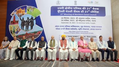 Northern Zonal Council Meet: CM Manohar Lal Khattar Raises Equal Distribution of Water Between Haryana and Punjab