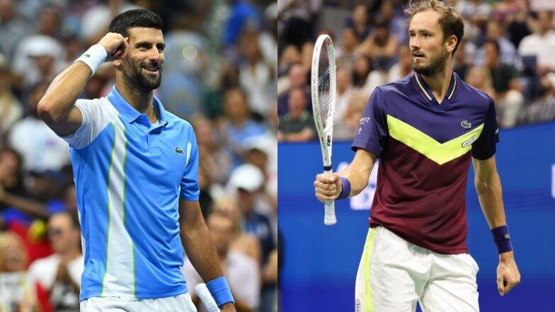 Novak Djokovic vs Daniil Medvedev H2H: Check Head-to-Head Ahead of US Open 2023 Men's Singles Final