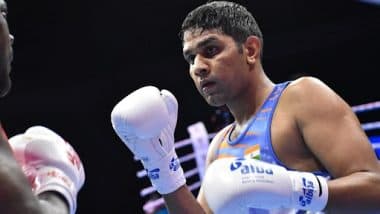 Narender Berwal vs Elchoro Uulu Oomatbek, Boxing Asian Games 2023 Live Streaming Online: Know TV Channel & Telecast Details for Men’s 92+kg Round of 16 Clash in Hangzhou