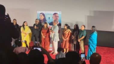 Nupur Sharma Makes First Public Appearance in Delhi After a Year During Promotional Event of Upcoming Movie 'The Vaccine War'