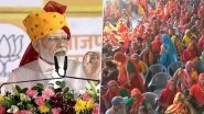 'Congress Deserves to Get Zero Marks': PM Narendra Modi Takes Dig at Gehlot Government, Says 'People of Rajasthan Have Decided to Bring Back BJP' (Watch Video)