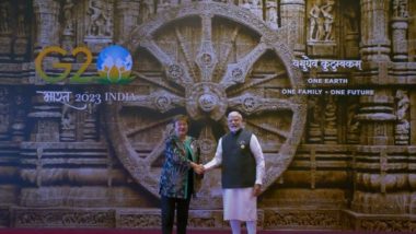 G20 Summit 2023: For Welcome Handshake of All Leaders With PM Narendra Modi, India Showcases Odisha's Konark Wheel