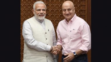 Narendra Modi Birthday: Anupam Kher Wishes Prime Minister Of India With a Heartfelt Message (View Post)