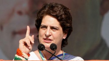 Woman Paraded Naked in Pratapgarh: Congress Leader Priyanka Gandhi Decries Rajasthan Woman Parading Incident, Says Perpetrators To Be Punished Severely
