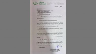 Pakistan Bar Council Invites Indian Lawyers to Play Friendly Cricket Match, Attempts At Enhancing Cordial Relationship