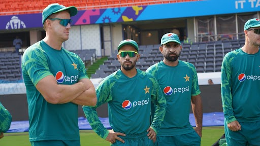 Pakistan Cricketers Start Training Session in India Ahead of ICC World Cup 2023 Warm-Up Match Against New Zealand (See Pics)