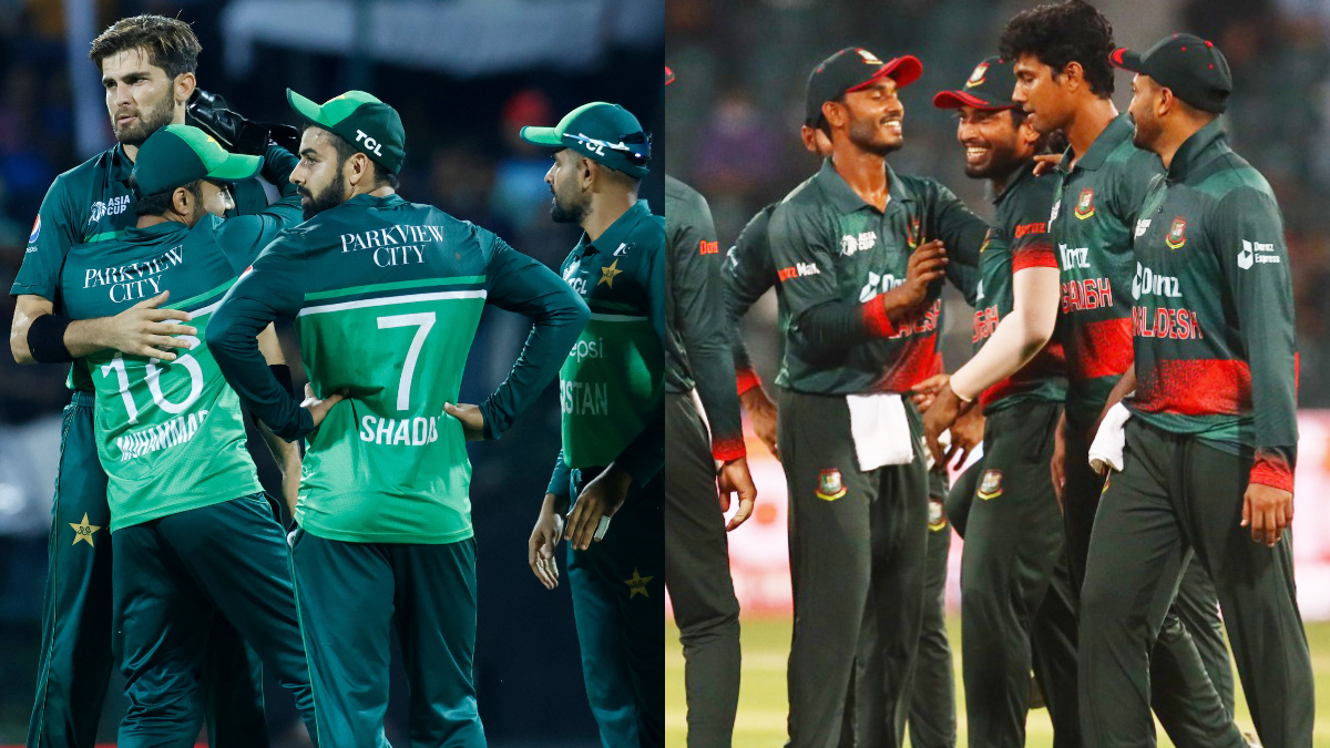PAK 194/3 in 39.3 Overs Pakistan vs Bangladesh Highlights of Asia Cup 2023 Haris Rauf, Batters Shine As Pakistan Clinch Victory in Super Four Opener 🏏 LatestLY