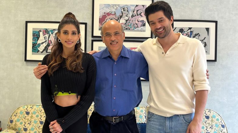 Dono: Rajveer Deol and Paloma Dhillon Kick-Start Film’s Promotions with Sooraj Barjatya’s Blessings (View Pics)