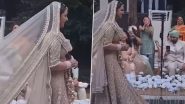 Parineeti Chopra Is All Smiles As She Takes a Blissful Walk Down The Aisle, Check Out Viral Video Here!
