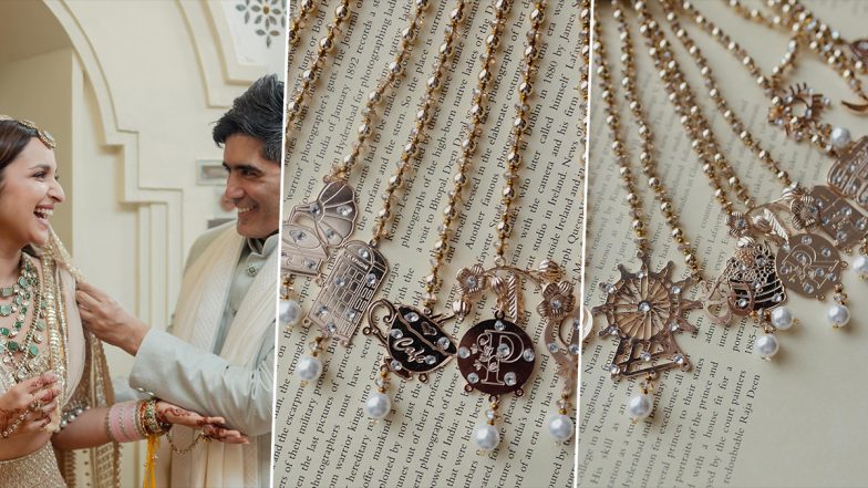 Parineeti Chopra Adds Her ‘Nani’s Challa’ to Her Lehenga and Pays Heartfelt Tribute to Her on the Wedding Day (View Pics)