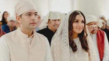 Parineeti Chopra and Raghav Chadha Jet Off to Udaipur for Their Wedding Festivities (Watch Video)