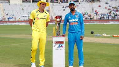 How to Watch IND vs AUS 2nd ODI 2023 Free Live Streaming Online? Get Live Telecast Details of India vs Australia Cricket Match With Time in IST